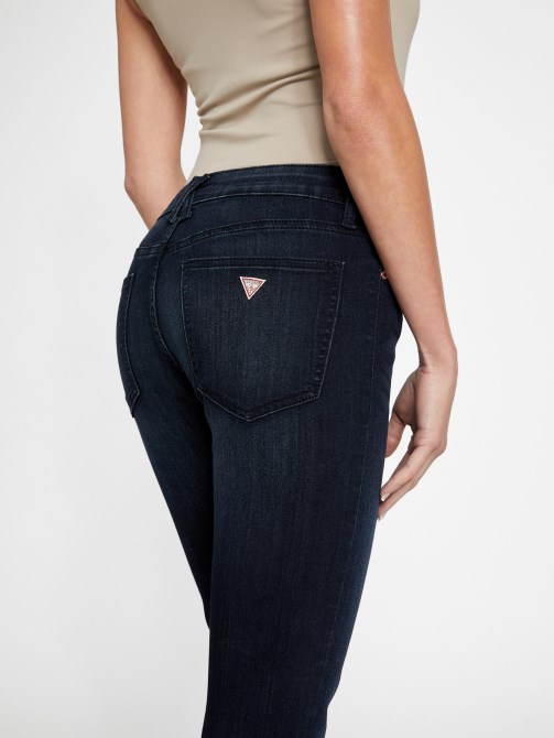 بنطلون جينز بخصر مرتفع متوسط ​​الارتفاع من Guess Eco Lyllah