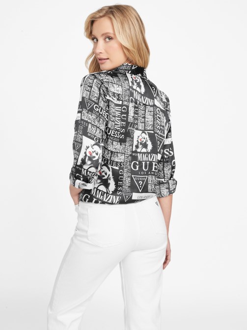Arden Top Guess Black Multi