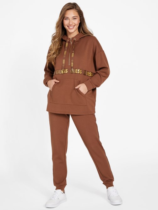 سترة بغطاء رأس بشريط شعار من Trunk Barker Guess
