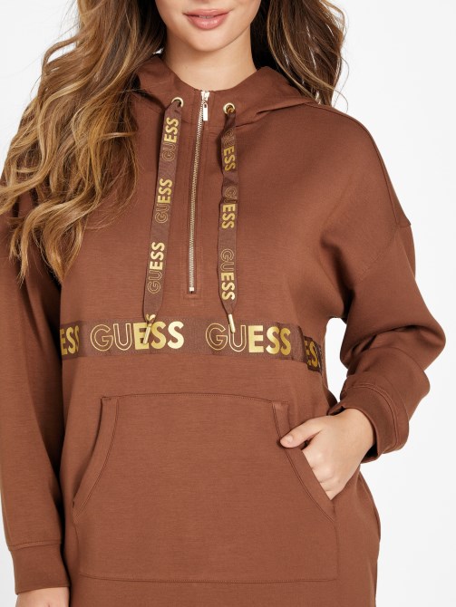 سترة بغطاء رأس بشريط شعار من Trunk Barker Guess