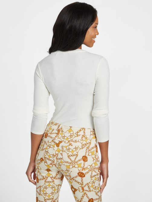 تخمين Eco Delia Top Dove White