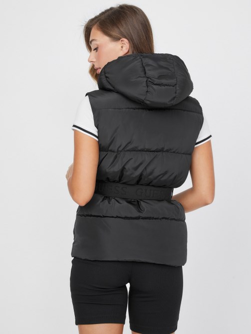 سترة مبطنة من Jet Black Guess مورا
