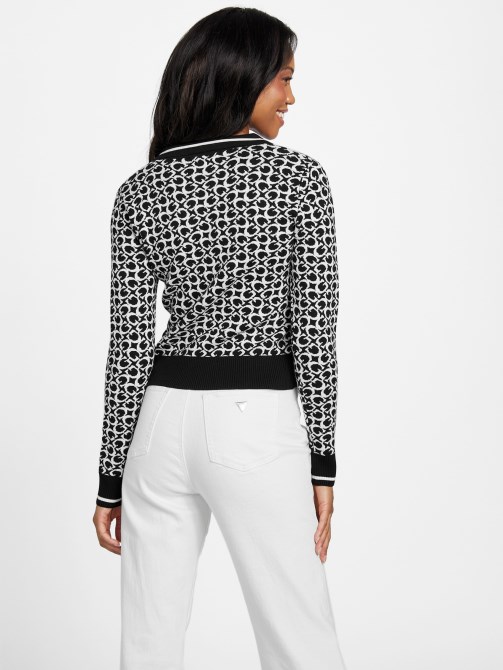 جيس جيت أسود متعدد الألوان شعار لوهان سترة