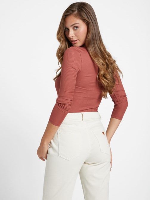 Guess Eco Farren Top Red Desert