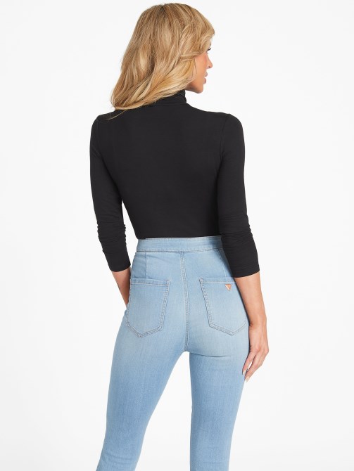جت أسود Eco Lorna Top Guess