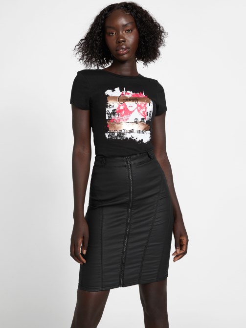 Guess Amoni Tee أسود جت