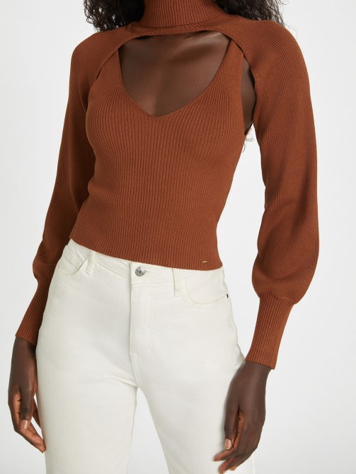 Eco Effie Bolero Sweater Set Hickory Manor Guess