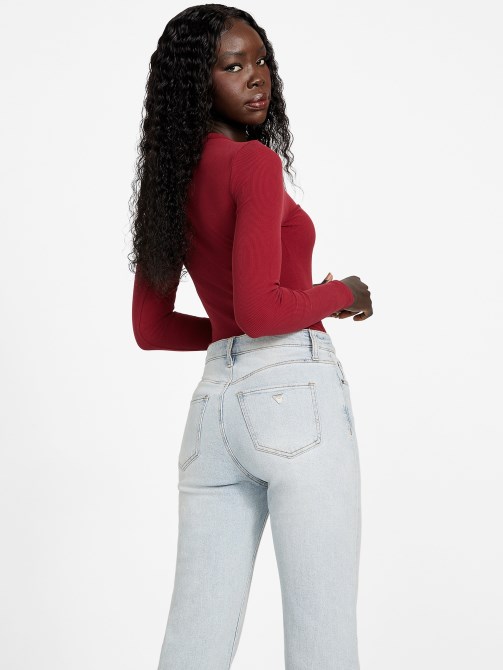 عصير البنجر Eco Jalila Bodysuit Red Guess