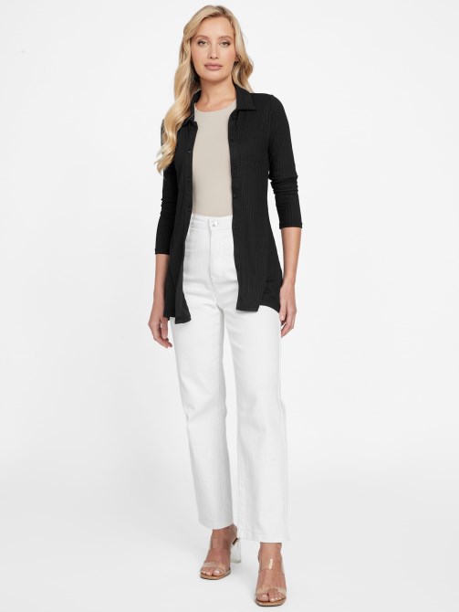 Eco Jannise Top Jet Black Guess