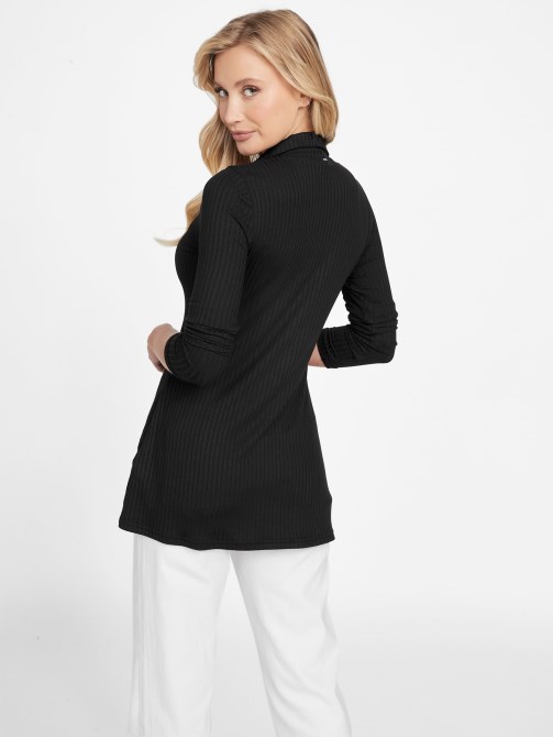 Eco Jannise Top Jet Black Guess