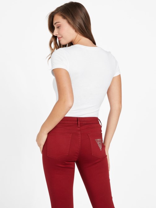 تخمين أبيض نقي Eco Lydia Tee