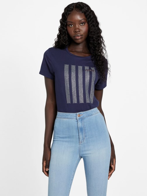 Eco Felix Bling Tee تخمين البحرية