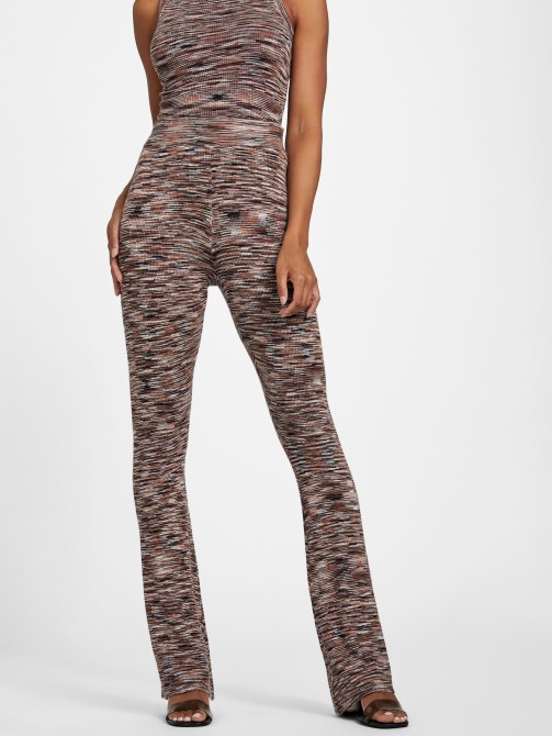 Eco Sheena Flare Knit Pants Guess Guess Hickory Manor Multi