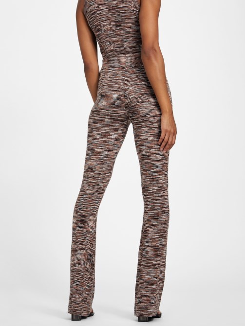 Eco Sheena Flare Knit Pants Guess Guess Hickory Manor Multi