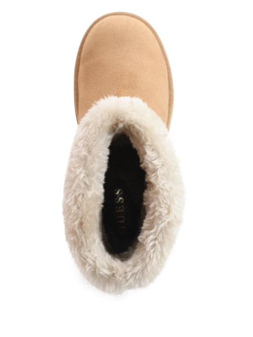 الأحذية الطبيعية البراقة فو- Shearling تخمين
