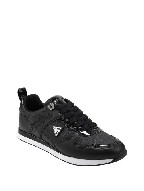 جوليز حذاء رياضي بشعار أسود 1 Guess