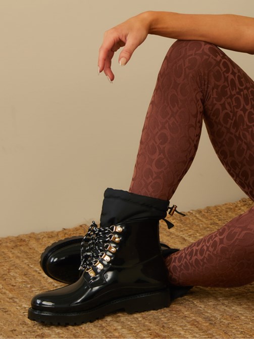 تخمين تمديد أحذية المطر Black1
