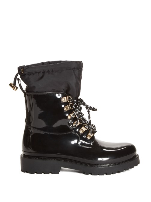 تخمين تمديد أحذية المطر Black1