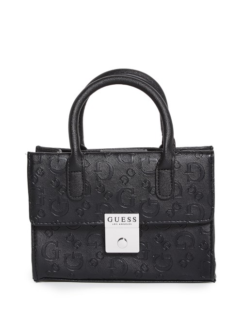 حقيبة صغيرة تحمل شعار Guess باللون الأسود