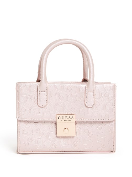 Guess أحمر الخدود حقيبة صغيرة