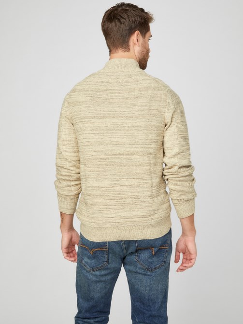 Chet Marled Mock Neck Sweater Guess Chino