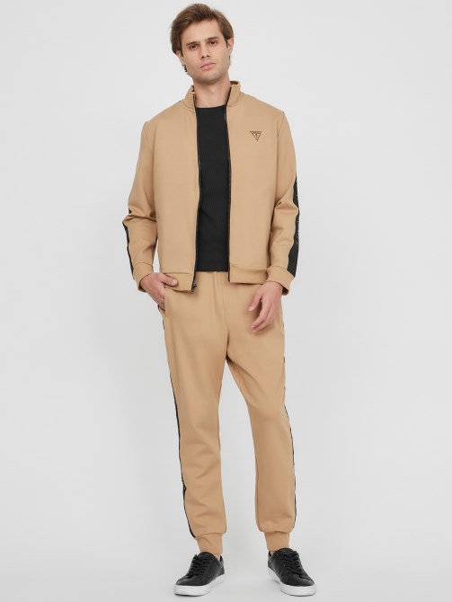 رمادي داكن محمص Eco Andrew Logo Joggers Guess
