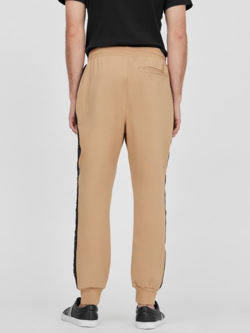 رمادي داكن محمص Eco Andrew Logo Joggers Guess