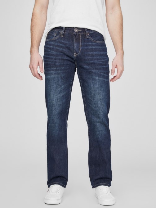 بنطلون جينز رولاند الغسق الغامق Guess Delmar Slim Straight