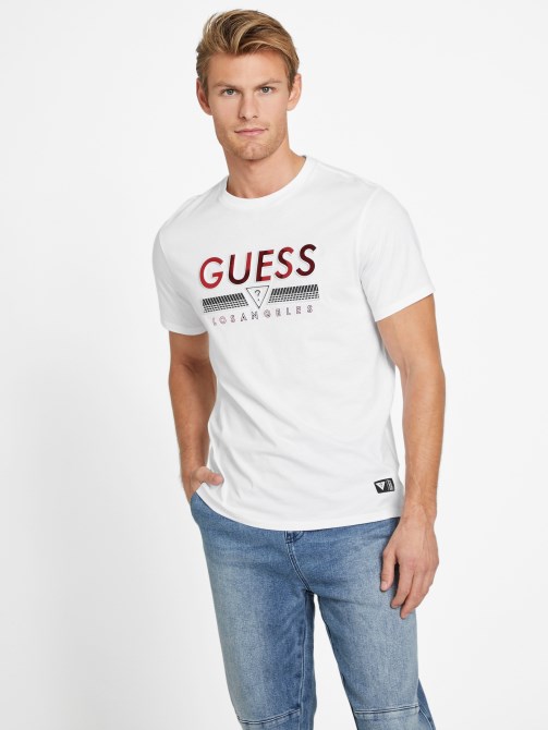 Eco Koda Crewneck Tee أبيض نقي تخمين