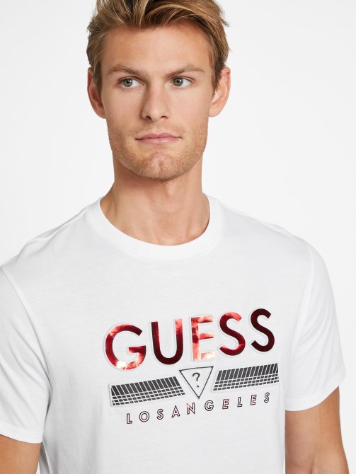 Eco Koda Crewneck Tee أبيض نقي تخمين