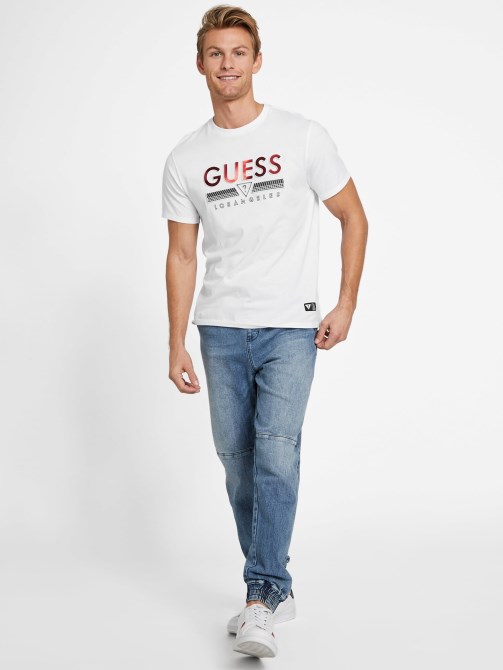 Eco Koda Crewneck Tee أبيض نقي تخمين