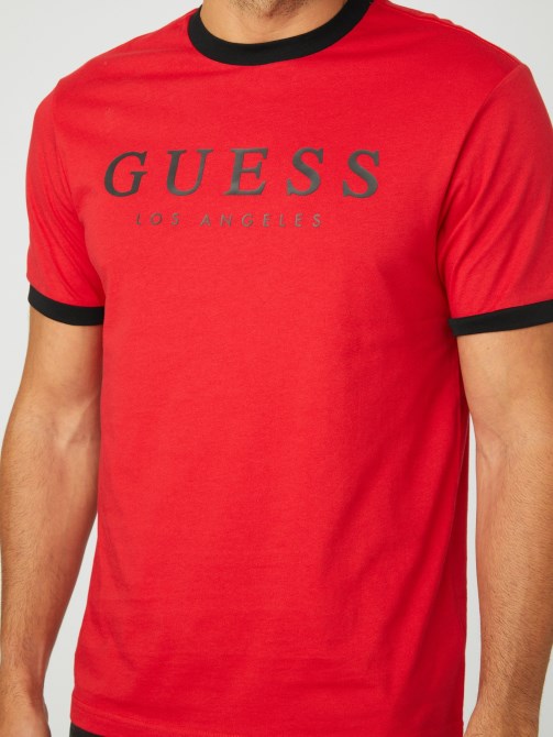 تي شيرت رجالي بشعار الكرك من Guess