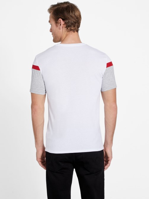 تي شيرت Eco Gioly Crewneck أبيض نقي Guess