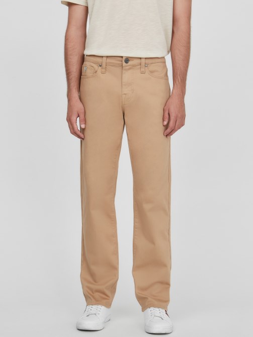 Lucky Beige Delmar Slim Straight Jeans Guess