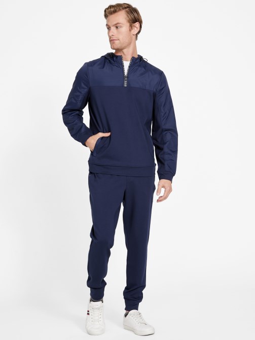 تخمين Takoda Joggers اسودت باللون الأزرق الأزرق