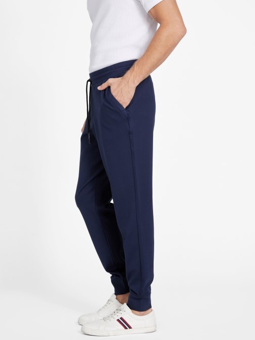 تخمين Takoda Joggers اسودت باللون الأزرق الأزرق