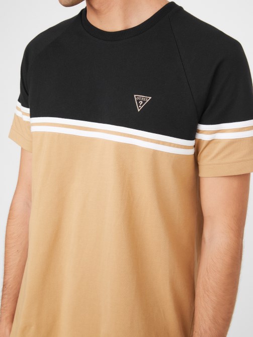 المحمص رمادي داكن Kido Color-block Tee Guess