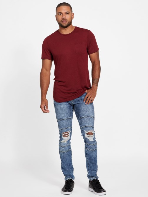 Vino Guess Vantor Longline Tee