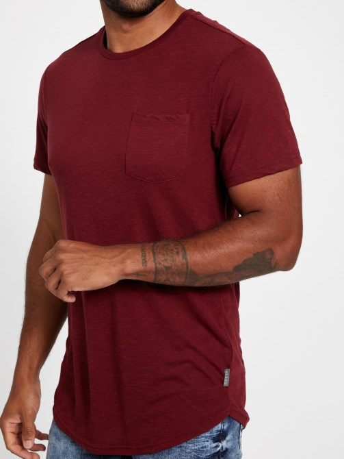 Vino Guess Vantor Longline Tee