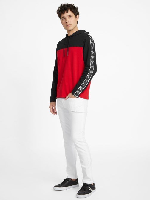 Eco Rudy Hoodie Rugby Red Guess