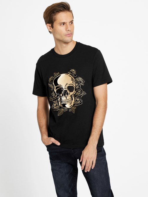 تخمين Dhine Crewneck Tee Black Jet