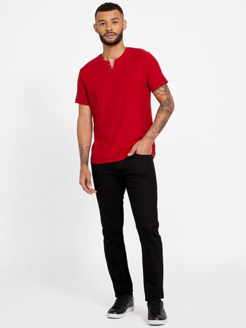 اسكواش Red Guess Eco Ricky Split Tee