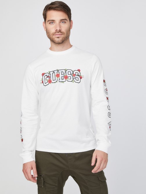 أبيض نقي من Guess Eco Knox Logo