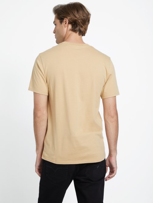 تي شيرت بطبعة تخمين Ricky Logo Tasted Taupe