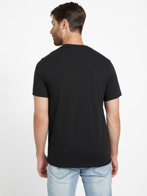 Eco Ammon Rose Tee Guess Jet Black