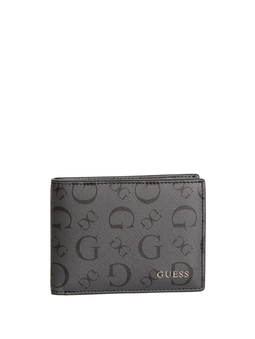 أسود شعار كبير محفظة كارتر Bifold تخمين