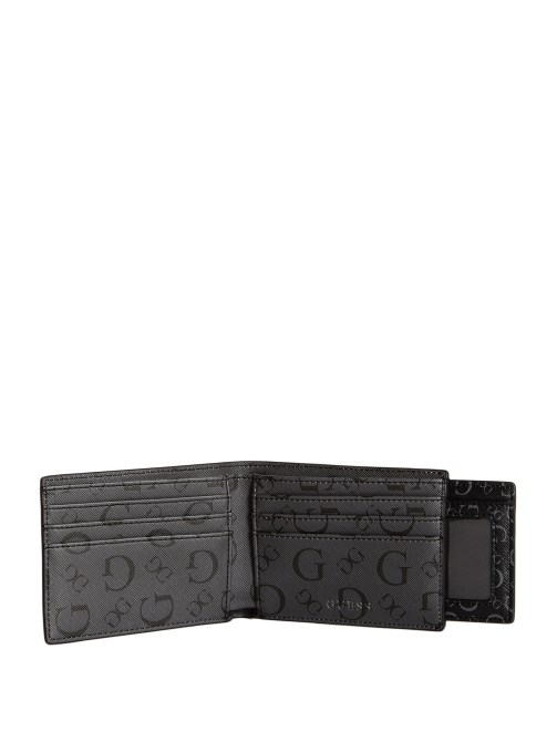 أسود شعار كبير محفظة كارتر Bifold تخمين
