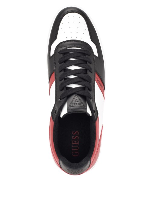 حذاء رياضي بيزا بدون رقبة أسود Guess