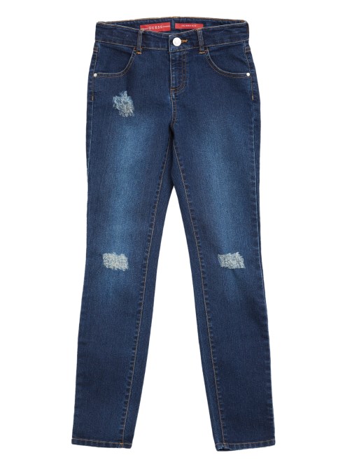 بنطلون جينز ضيق ضيق (7-16) جينز غامق Guess
