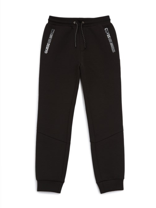 بنطلون رياضي Zeke Tech Zip-up (7-16) Guess Jet Black